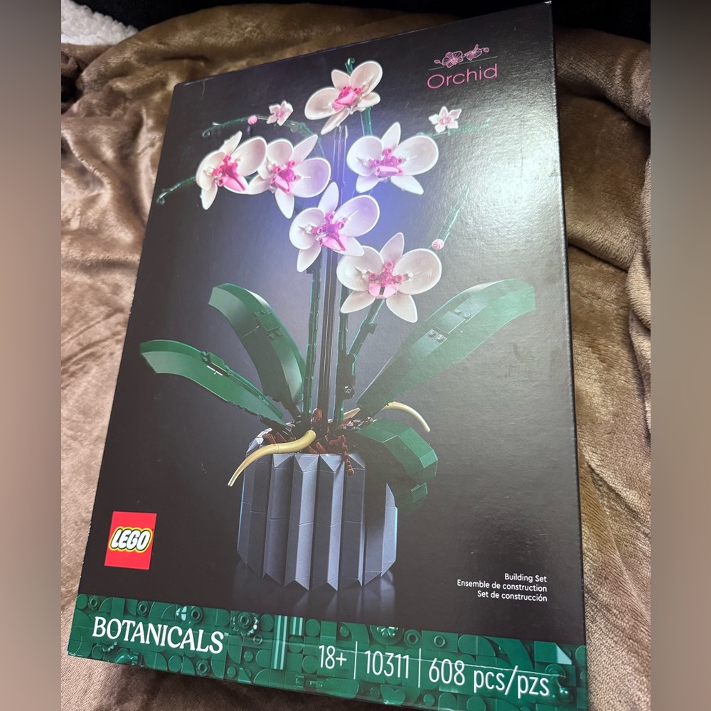 LEGO Botanical Orchid Set - Pink and Green (NEW)